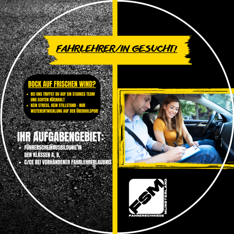 Fahrlehrer/in gesucht!